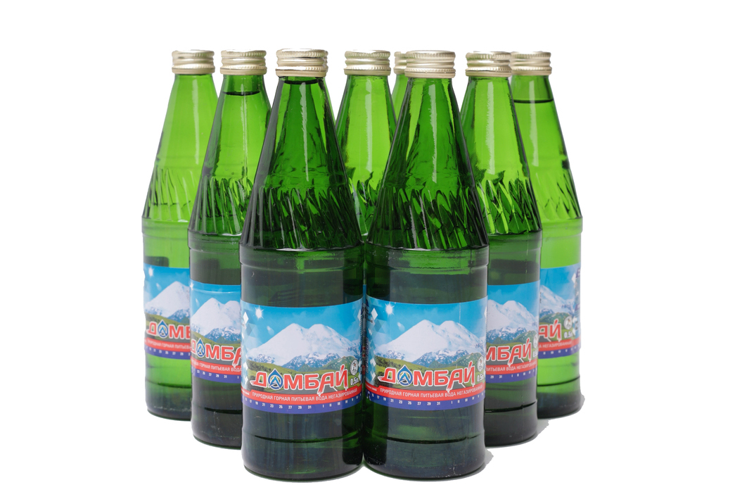 <span style="font-weight: bold;">Минеральная вода «Домбай» стекло 0,5 л </span><br>